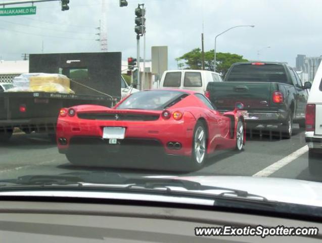 Ferrari Enzo spotted in Honolulu, Hawaii