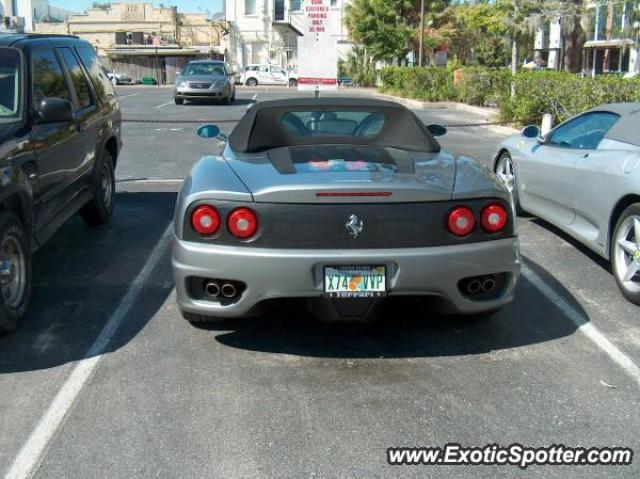 Ferrari 360 Modena spotted in Port Orange, Florida