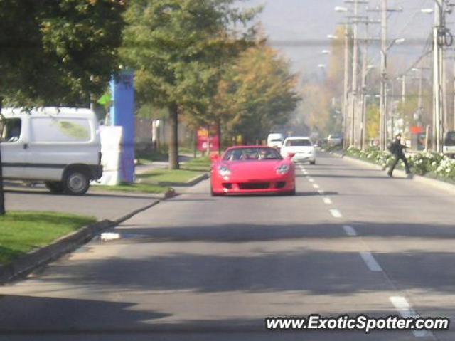 Porsche Carrera GT spotted in Santiago, Chile