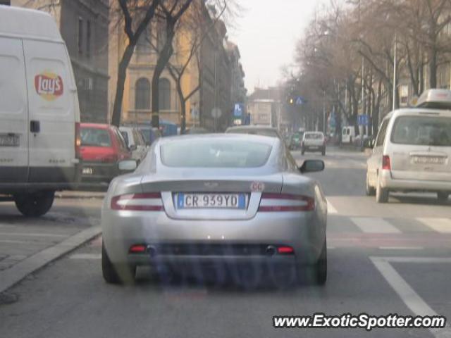 Aston Martin DB9 spotted in Zagreb, Croatia