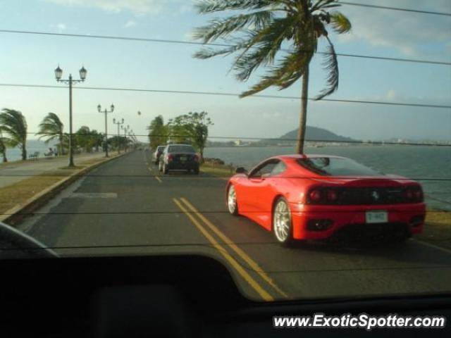 Ferrari 360 Modena spotted in Panama  City, Panama