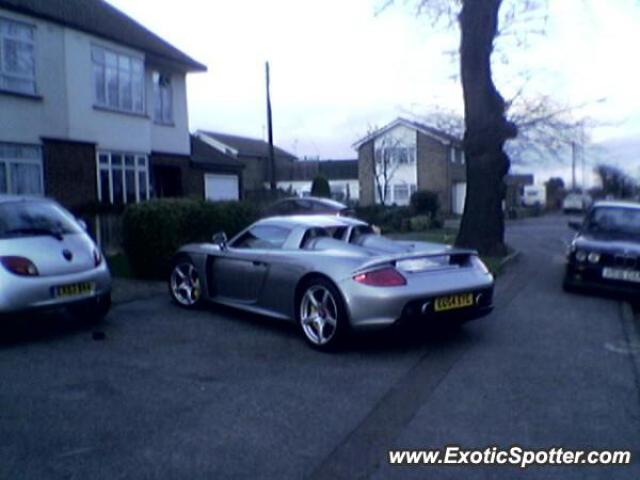 Porsche Carrera GT spotted in Rainham, United Kingdom