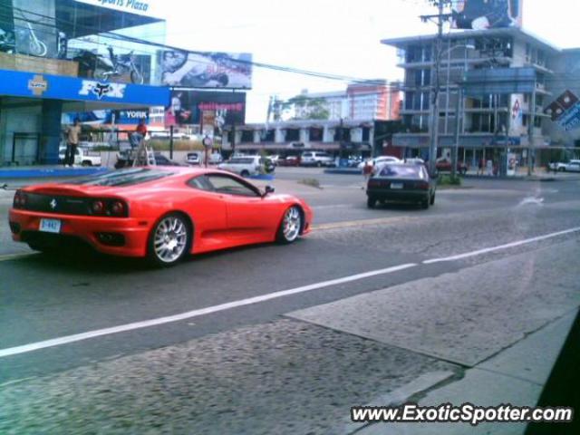Ferrari 360 Modena spotted in Panama, Panama