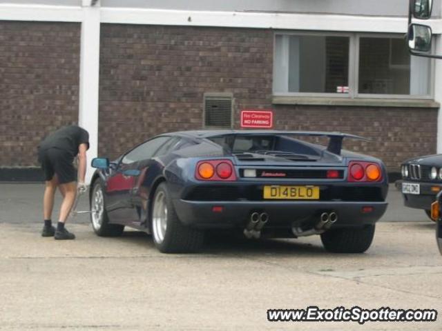 Lamborghini Diablo spotted in High Wycombe, United Kingdom