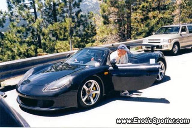Porsche Carrera GT spotted in Lake Tahoe Area, California