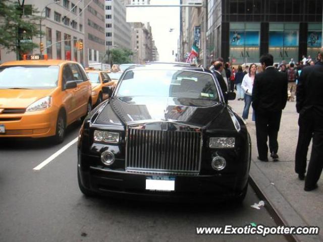 Rolls Royce Phantom spotted in New York, New York
