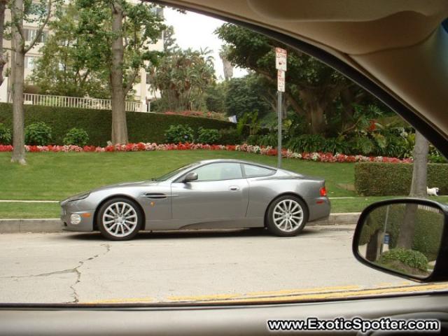 Aston Martin Vanquish spotted in Bel Air, California