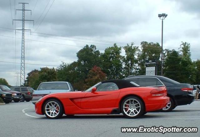 Dodge Viper spotted in Greenville, South Carolina