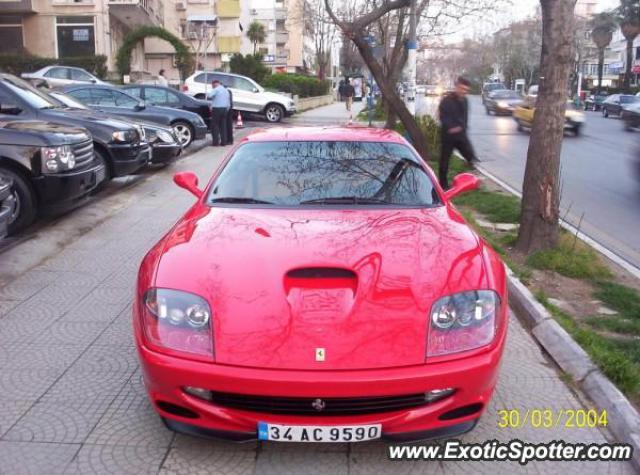 Ferrari 550 spotted in Istanbul, Turkey