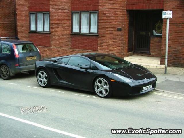 Lamborghini Gallardo spotted in Southampton, United Kingdom