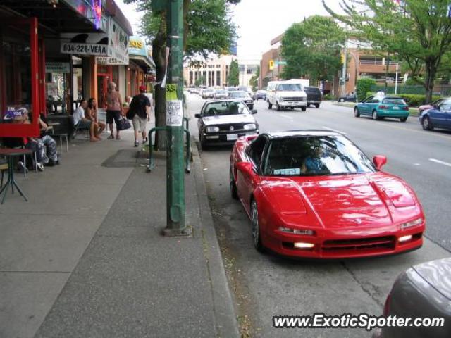 Acura NSX spotted in Vancouver, Canada