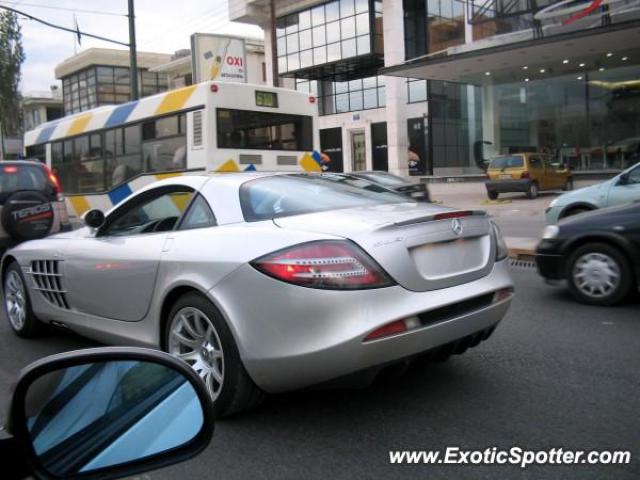 Mercedes SLR spotted in Athens, Greece