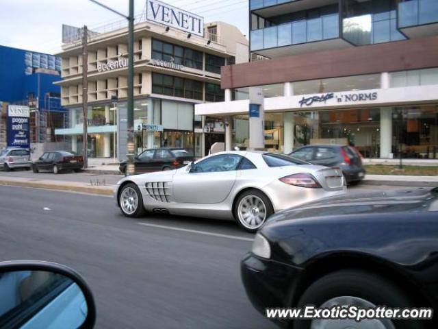 Mercedes SLR spotted in Athens, Greece