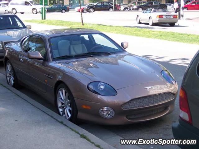 Aston Martin DB7 spotted in Vancouver, Canada
