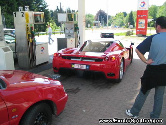Ferrari Enzo spotted in Franchorchamps, Belgium