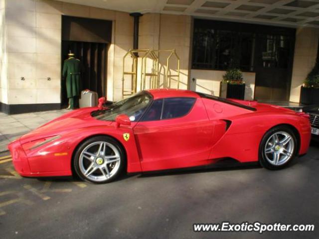 Ferrari Enzo spotted in London, United Kingdom