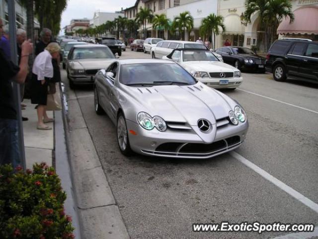 Mercedes SLR spotted in Palm Beach, Florida