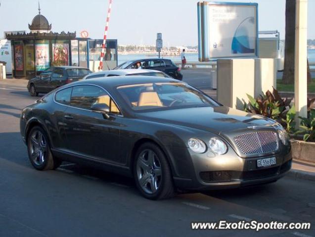 Bentley Continental spotted in Cannes, France