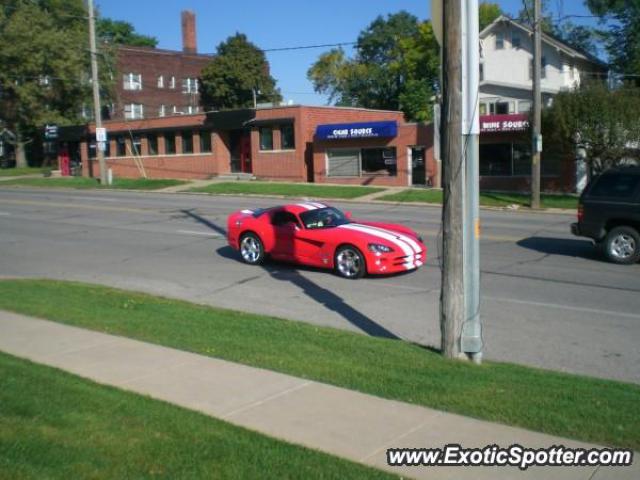 Dodge Viper spotted in Des Moines, Iowa