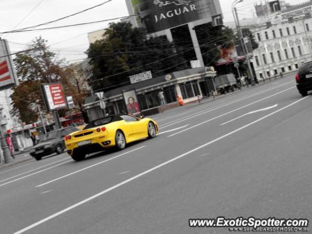 Ferrari F430 spotted in Moscow, Russia