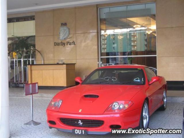 Ferrari 575M spotted in Kuala Lumpur, Malaysia