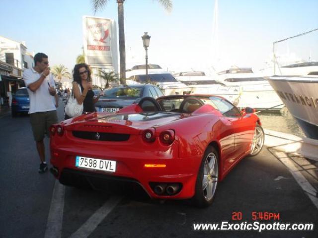 Ferrari F430 spotted in PUERTO BANUS, Spain
