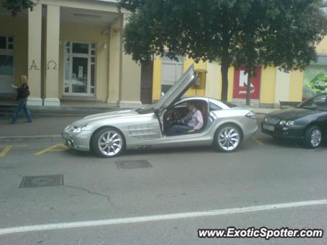 Mercedes SLR spotted in Opatija, Croatia