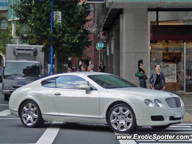 Bentley Continental spotted in Tokyo, Japan