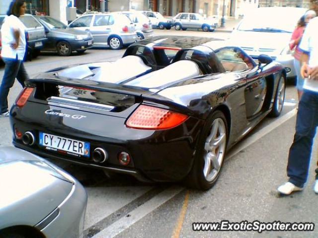 Porsche Carrera GT spotted in Trieste Italy, Italy