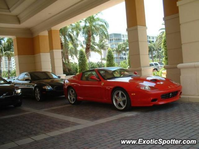 Ferrari 575M spotted in Cancun, Mexico