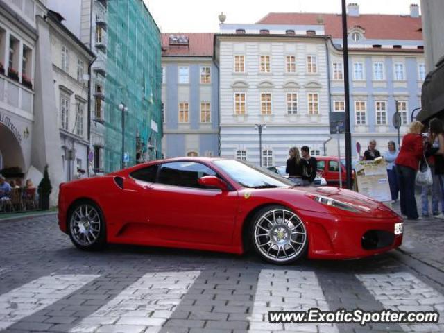 Ferrari F430 spotted in Prague, Czech Republic