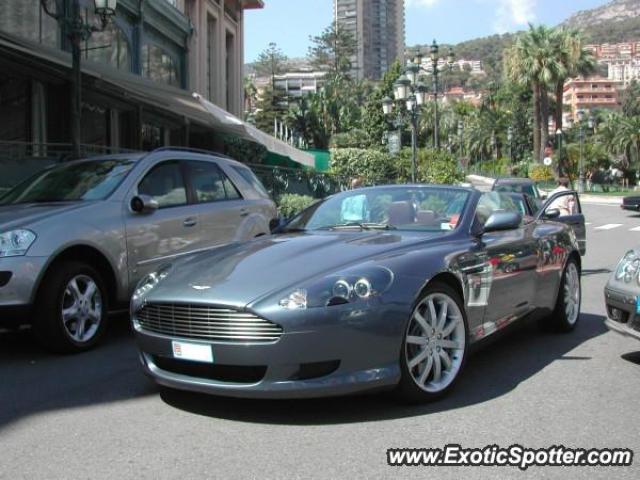 Aston Martin DB9 spotted in Monaco, Monaco