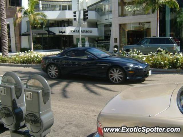 Aston Martin DB9 spotted in La, California