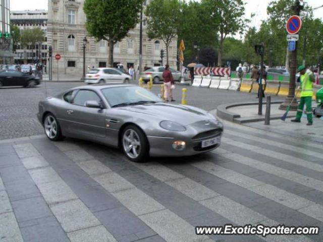 Aston Martin DB7 spotted in PARIS, France