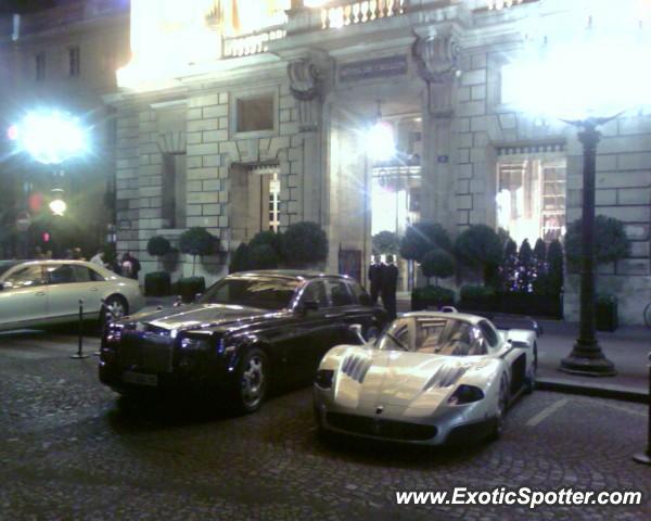 Maserati MC12 spotted in Paris, France