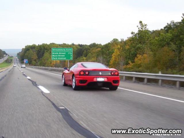 Ferrari 360 Modena spotted in Somewhere in PA, Pennsylvania