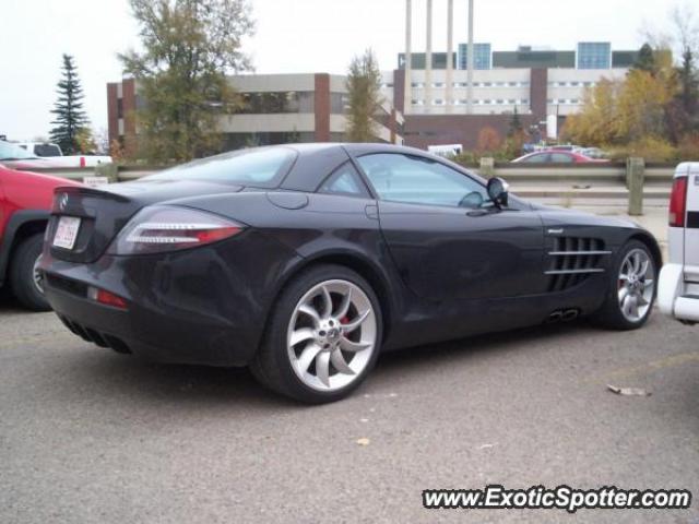 Mercedes SLR spotted in RED DEER,  AB, Canada
