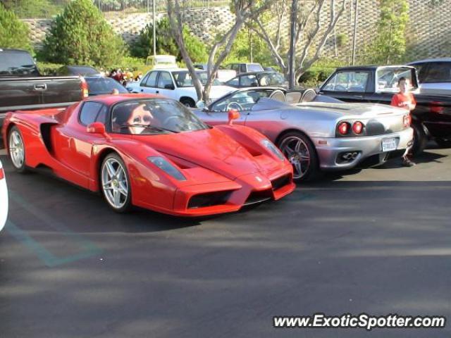Ferrari Enzo spotted in Newport, California