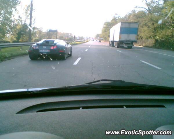 Bugatti Veyron spotted in Sofia, Bulgaria