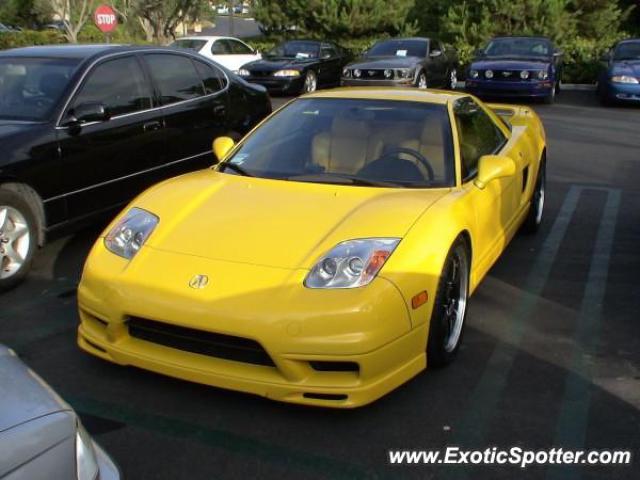 Acura NSX spotted in Newport, California