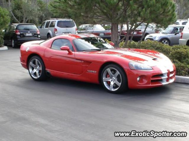 Dodge Viper spotted in Newport, California
