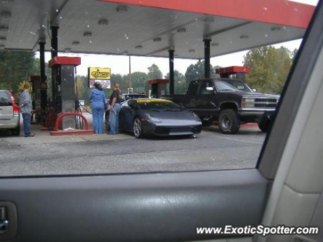 Lamborghini Gallardo spotted in Greensboro, North Carolina