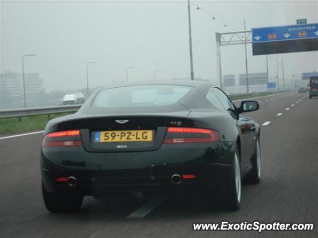 Aston Martin DB9 spotted in Near Amsterdam, Netherlands
