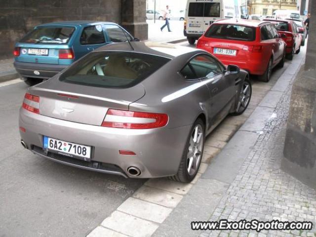 Aston Martin Vantage spotted in Prague, Czech Republic