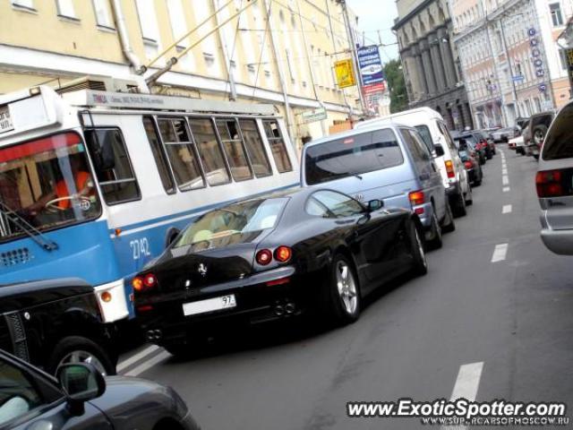 Ferrari 612 spotted in Moscow, Russia