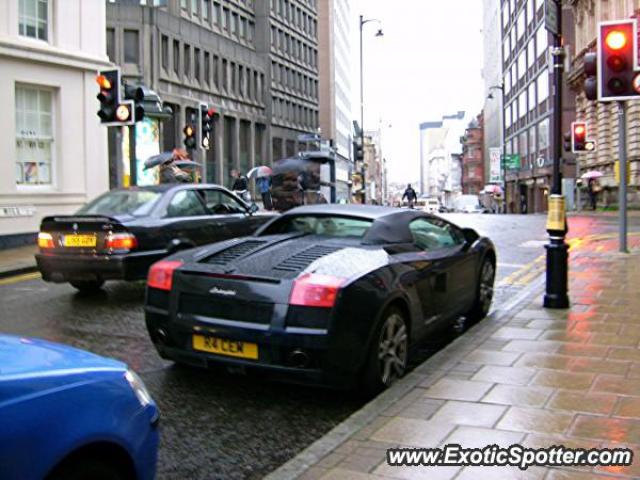 Lamborghini Gallardo spotted in Birmingham, United Kingdom