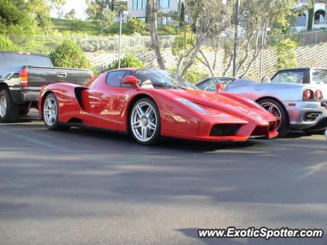 Ferrari Enzo spotted in Newport, California