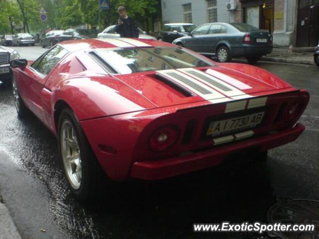 Ford GT spotted in Kyiv, Ukraine