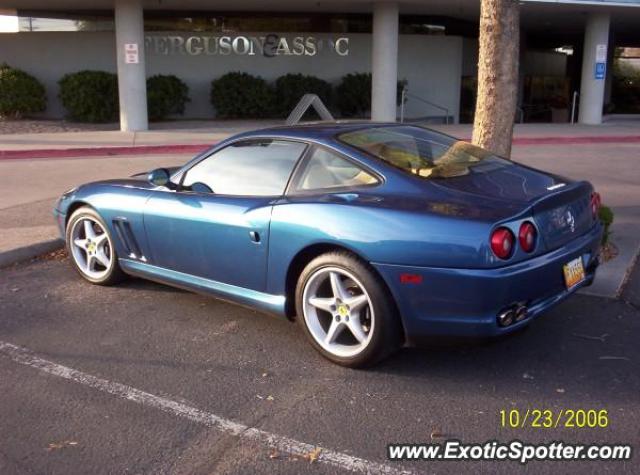 Ferrari 550 spotted in Albuquerque, New Mexico