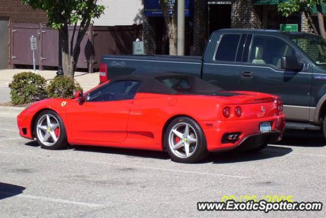 Ferrari 360 Modena spotted in Grandville, Michigan